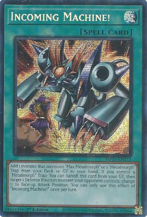Incoming Machine! [MP25-EN111] Prismatic Secret Rare