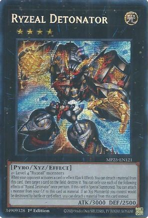 Ryzeal Detonator [MP25-EN121] Prismatic Secret Rare