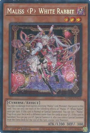 Maliss <P> White Rabbit [MP25-EN122] Prismatic Secret Rare
