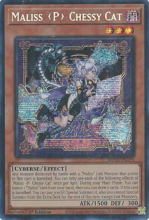 Maliss <P> Chessy Cat [MP25-EN123] Prismatic Secret Rare