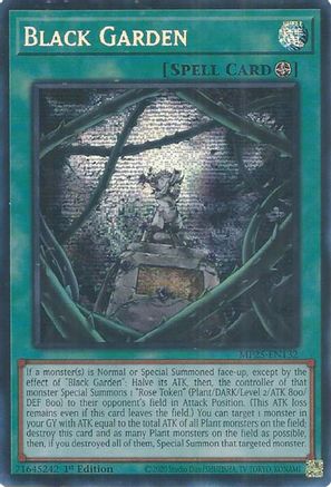 Black Garden [MP25-EN132] Prismatic Secret Rare