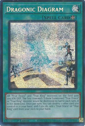 Dragonic Diagram [MP25-EN139] Prismatic Secret Rare