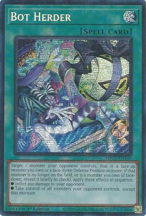 Bot Herder [MP25-EN149] Prismatic Secret Rare