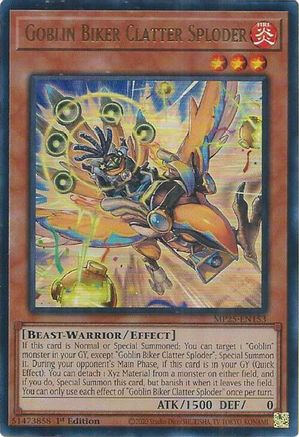 Goblin Biker Clatter Sploder [MP25-EN153] Ultra Rare