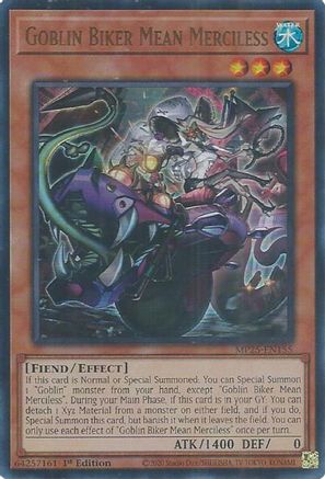 Goblin Biker Mean Merciless [MP25-EN155] Ultra Rare