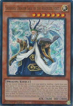 Sauravis, Dragon Sage of the Voiceless Voice [MP25-EN159] Ultra Rare