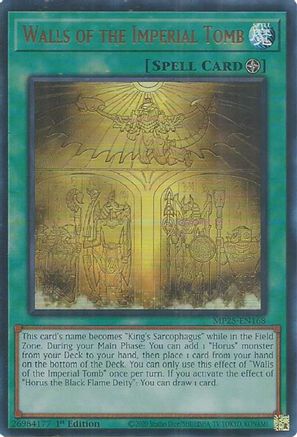 Walls of the Imperial Tomb [MP25-EN168] Ultra Rare
