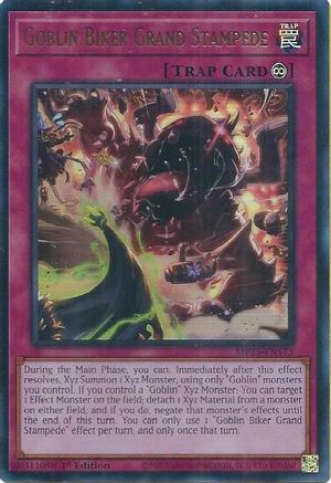 Goblin Biker Grand Stampede [MP25-EN173] Ultra Rare