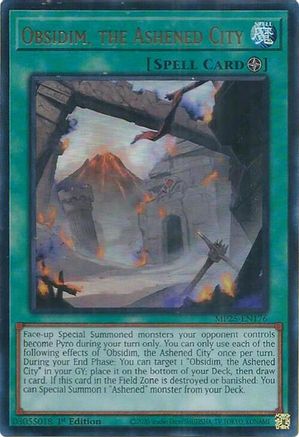 Obsidim, the Ashened City [MP25-EN176] Ultra Rare