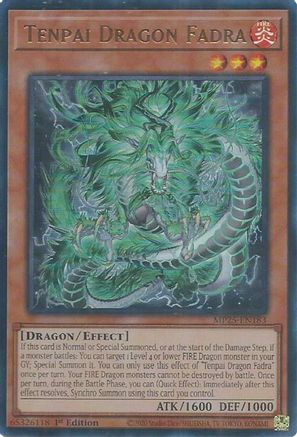Tenpai Dragon Fadra [MP25-EN183] Ultra Rare
