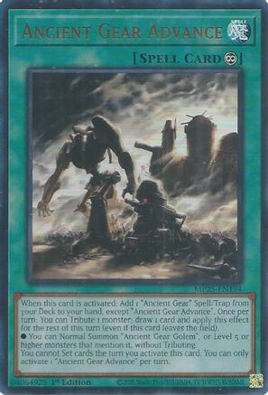 Ancient Gear Advance [MP25-EN194] Ultra Rare