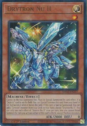 Drytron Nu II [MP25-EN217] Ultra Rare