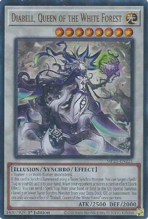 Diabell, Queen of the White Forest [MP25-EN221] Ultra Rare