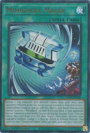 Mimighoul Maker [MP25-EN238] Ultra Rare