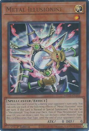 Metal Illusionist [MP25-EN241] Ultra Rare