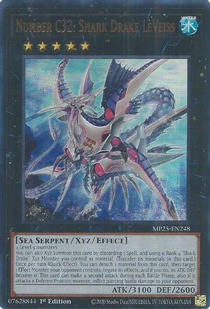 Number C32: Shark Drake LeVeiss [MP25-EN248] Ultra Rare