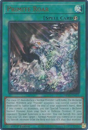Primite Roar [MP25-EN252] Ultra Rare