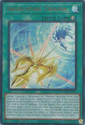 Abyss-sting Triaina [MP25-EN253] Ultra Rare