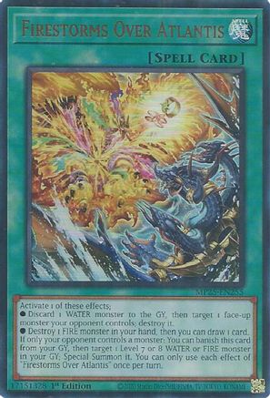Firestorms Over Atlantis [MP25-EN255] Ultra Rare