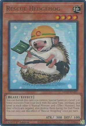 Rescue Hedgehog [MP25-EN261] Ultra Rare