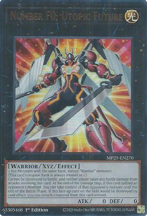 Number F0: Utopic Future [MP25-EN270] Ultra Rare
