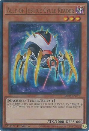 Ally of Justice Cycle Reader [MP25-EN278] Ultra Rare