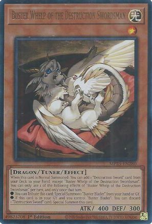 Buster Whelp of the Destruction Swordsman [MP25-EN280] Ultra Rare