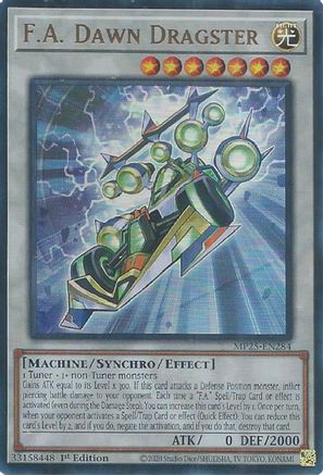 F.A. Dawn Dragster [MP25-EN284] Ultra Rare