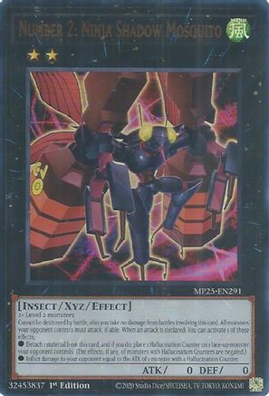 Number 2: Ninja Shadow Mosquito [MP25-EN291] Ultra Rare
