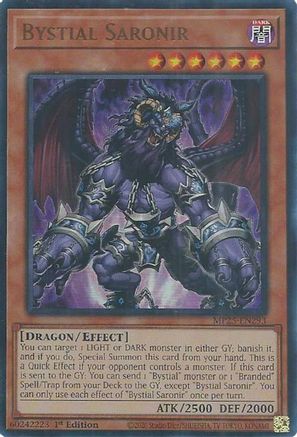Bystial Saronir [MP25-EN293] Ultra Rare