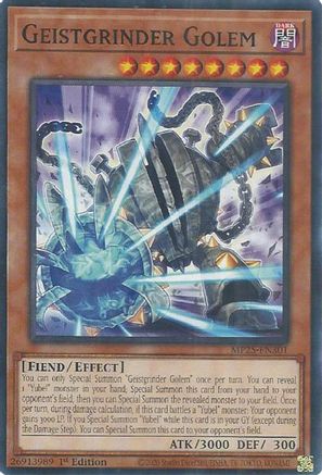Geistgrinder Golem [MP25-EN301] Ultra Rare