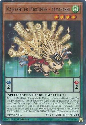 Majespecter Porcupine - Yamarashi [MP25-EN306] Common