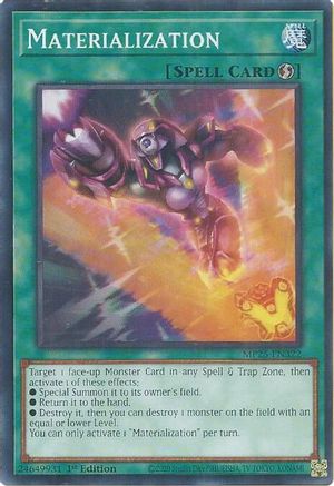 Materialization [MP25-EN322] Common