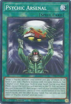 Psychic Arsenal [MP25-EN327] Common