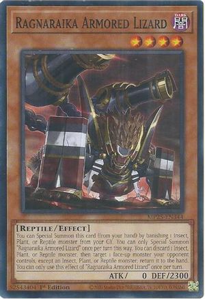 Ragnaraika Armored Lizard [MP25-EN344] Common
