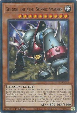 Golgoil the Steel Seismic Smasher [MP25-EN345] Common