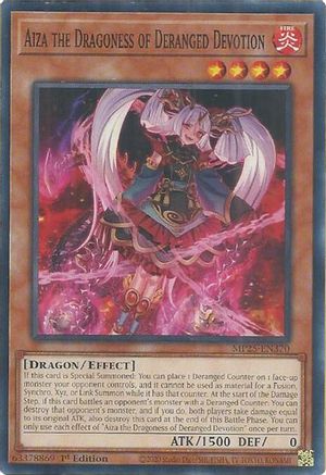 Aiza the Dragoness of Deranged Devotion [MP25-EN370] Common