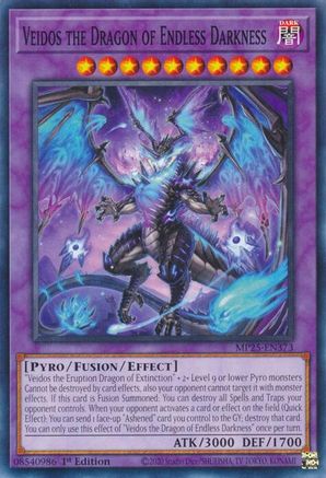 Veidos the Dragon of Endless Darkness [MP25-EN373] Common