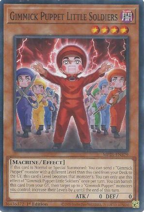 Gimmick Puppet Little Soldiers [MP25-EN379] Common