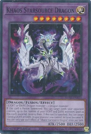 Khaos Starsource Dragon [MP25-EN413] Common