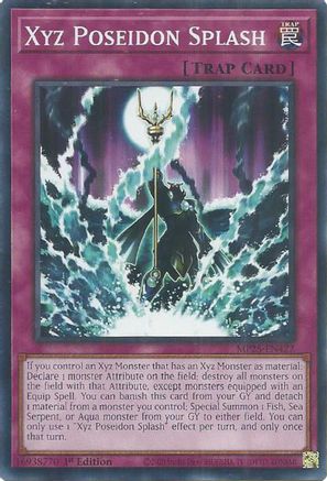 Xyz Poseidon Splash [MP25-EN422] Common