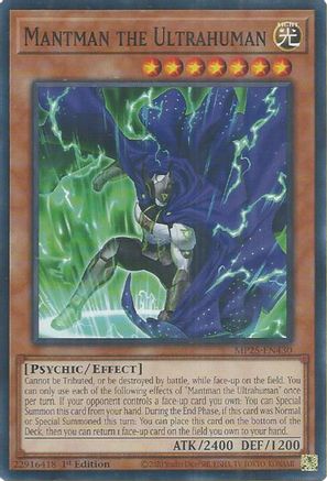 Mantman the Ultrahuman [MP25-EN430] Common