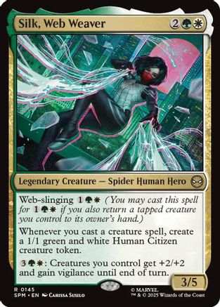 Silk, Web Weaver (SPM-145) - Marvel's Spider-Man