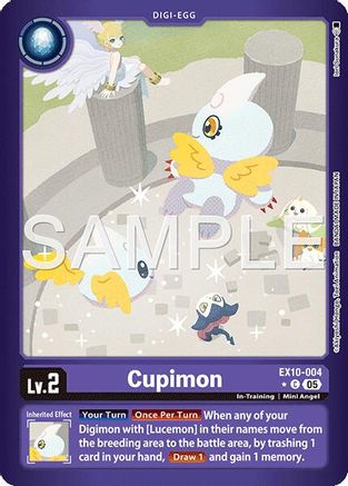 Cupimon (Limited Foil)  (EX10-004) [Sinister Order] Foil