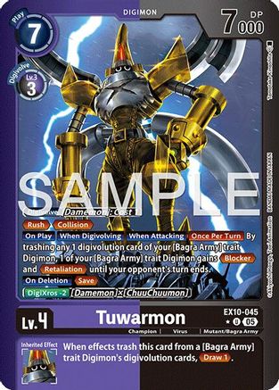 Tuwarmon (Limited Foil)  (EX10-045) [Sinister Order] Foil
