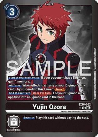 Yujin Ozora (Limited Foil)  (EX10-062) [Sinister Order] Foil