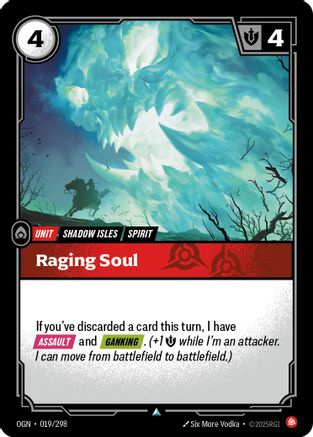 Raging Soul (019/298) [Origins] Foil