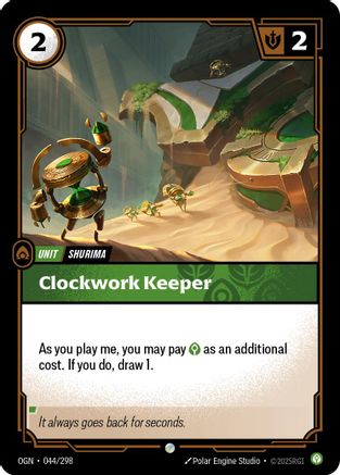 Clockwork Keeper (044/298) [Origins] Foil