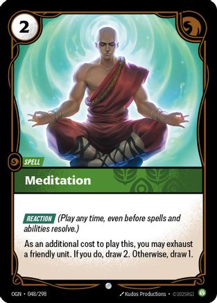 Meditation (048/298) [Origins]