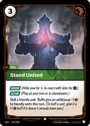Stand United (053/298) [Origins]